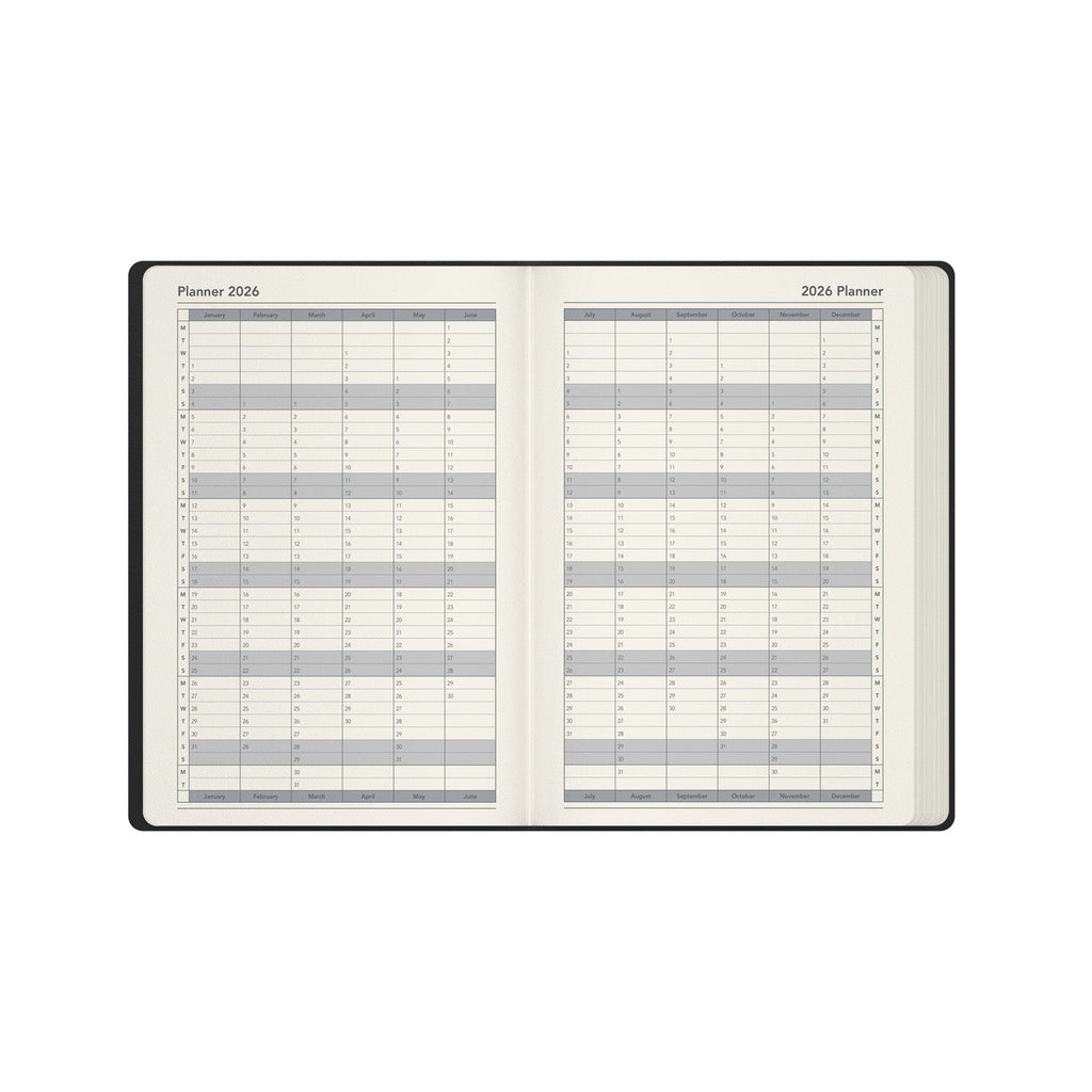 Legacy - 2026 Daily Planner - A5 Day-to-Page Diary with Appointments  (CL51-26)