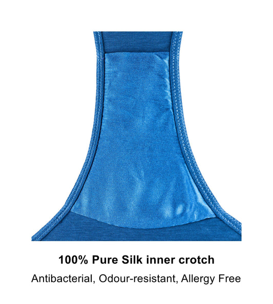 Hope - Silk & Organic Cotton Brief - The Peony Haus