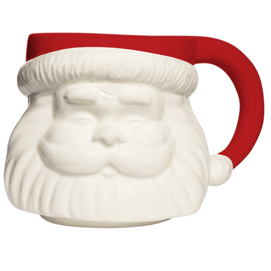 Red Hat Santa 19oz. Figurine Coffee Mug