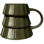 Green Tree 17oz. Figurine Coffee Mug