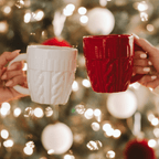 Red Sweater 18oz. Figurine Coffee Mug