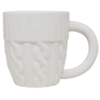 Cream Sweater 18oz. Figurine Coffee Mug
