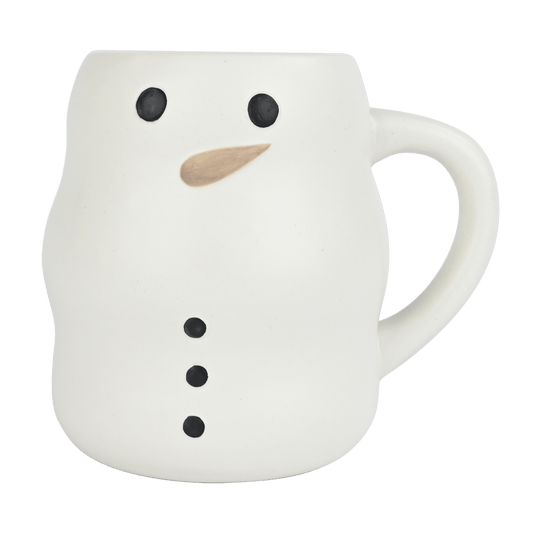 Snowman 21oz. Figurine Coffee Mug
