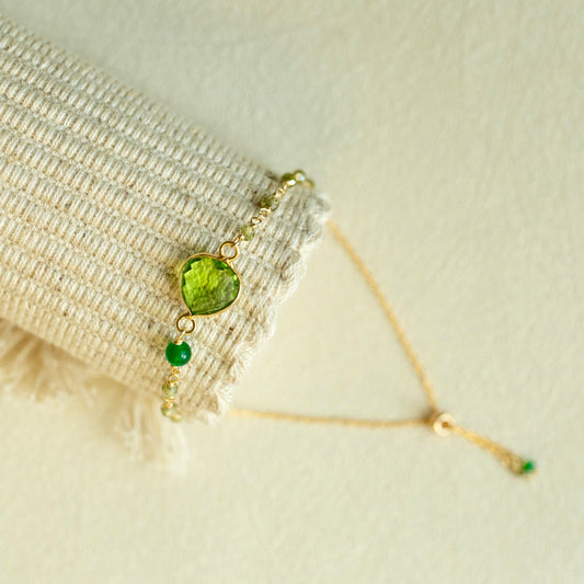 Peridot Ballet Bracelet