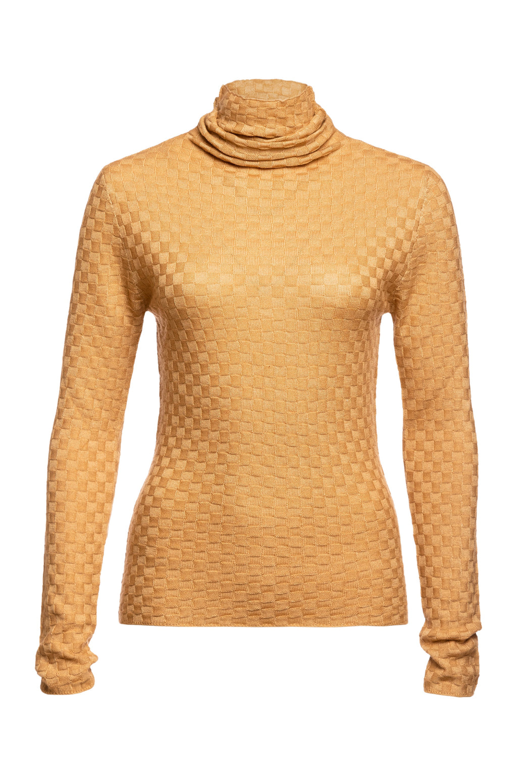 Tourmaline Turtleneck Body Fitted Sweater