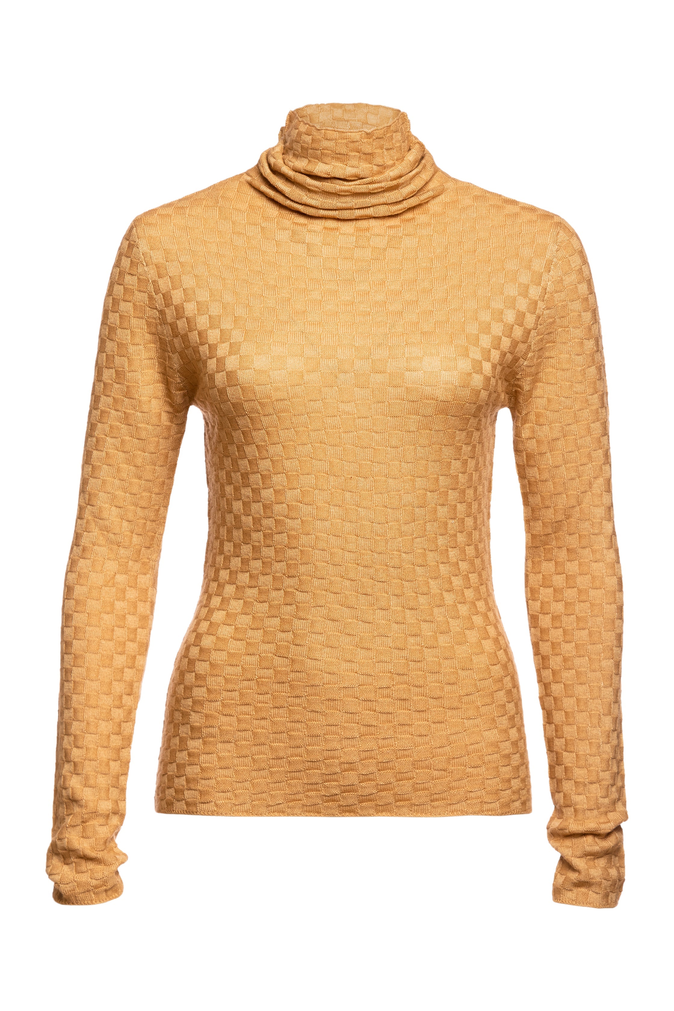 Tourmaline Turtleneck Body Fitted Sweater