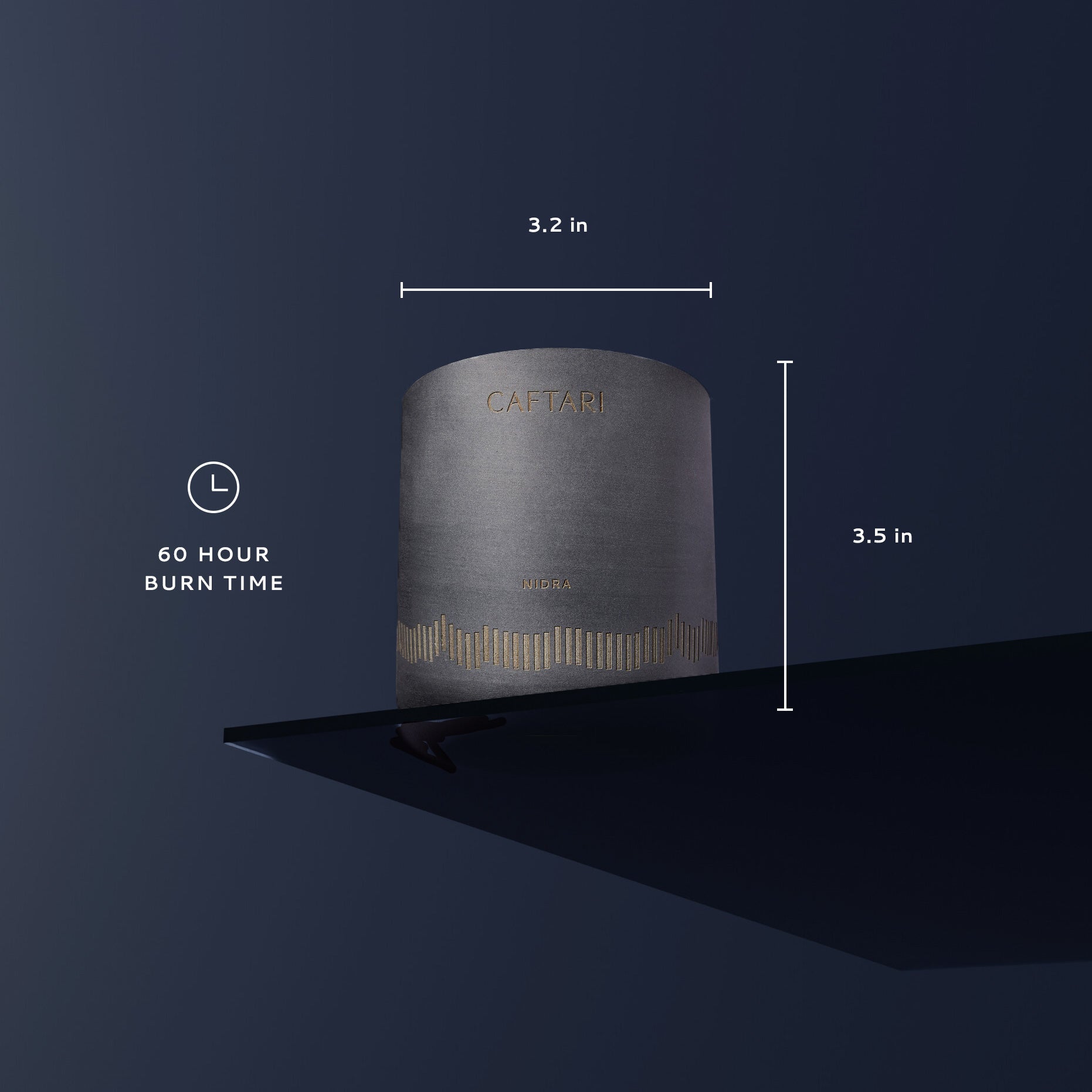 Nidra - Neuroscientist Verified Sleep Candle