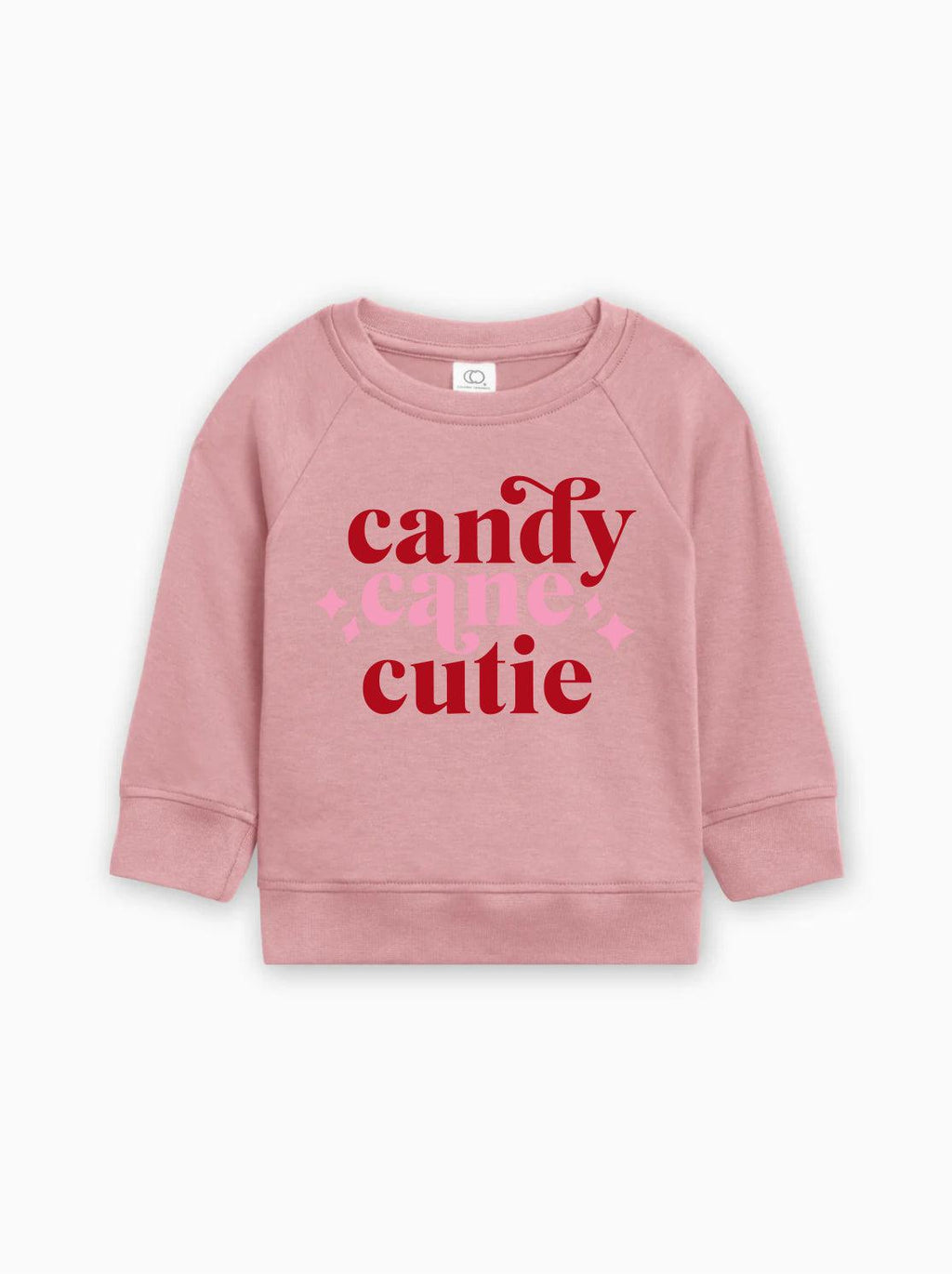 Candy Cane Cutie Christmas Organic cotton Baby Toddler Pullover