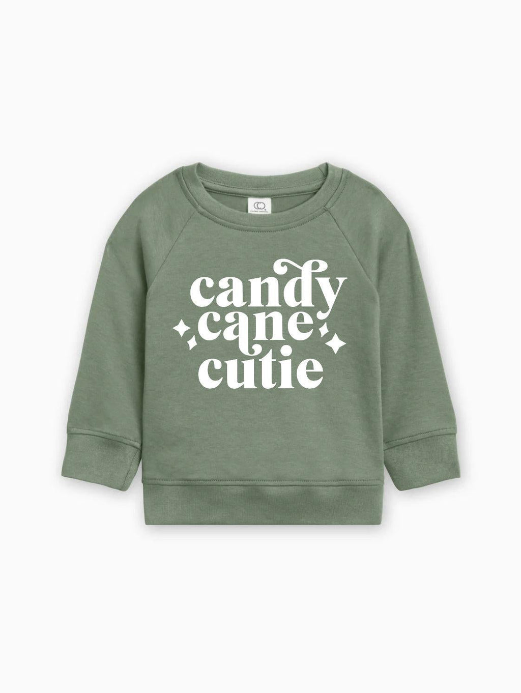 Candy Cane Cutie Christmas Organic cotton Baby Toddler Pullover
