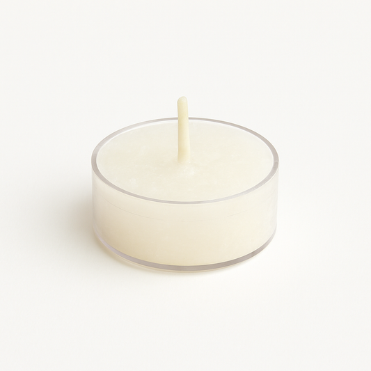 White Tealight Beeswax Candles