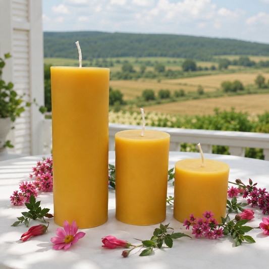 2 Inch Pillar Candle Set