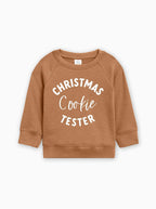 Christmas Cookie Tester Organic Cotton Baby and Toddler Pullover