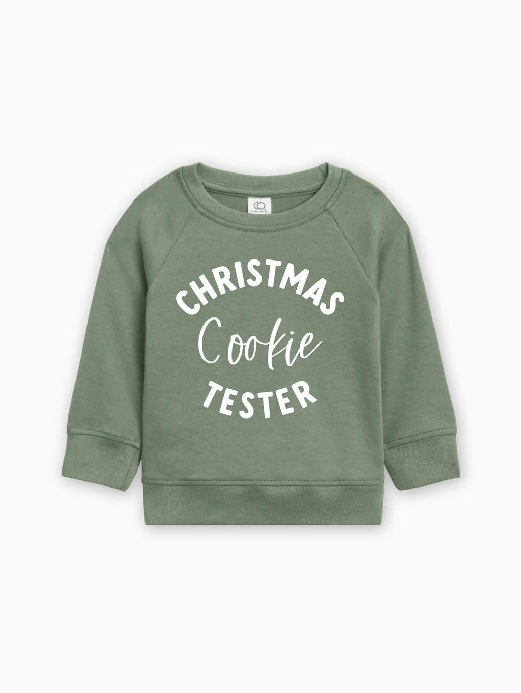 Christmas Cookie Tester Organic Cotton Baby and Toddler Pullover