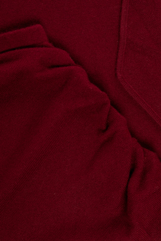 Agate Cashmere Asymmetric Midi Skirt - The Peony Haus