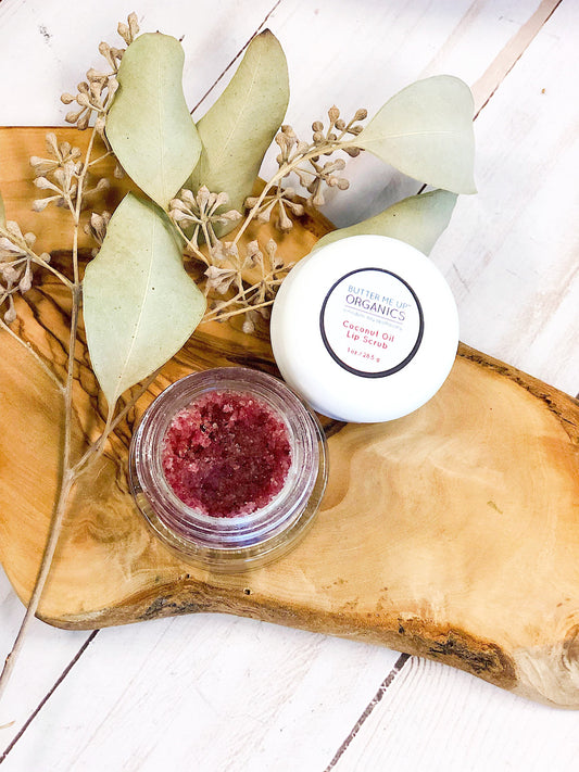 Organic Coconut Lip Scrub - The Peony Haus
