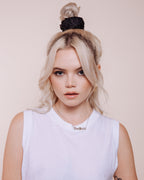 Tiny Dancer: Black - Scrunchie