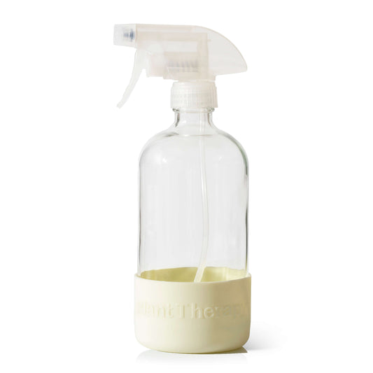 Glass Spray Bottle with Chamomile Sleeve - The Peony Haus