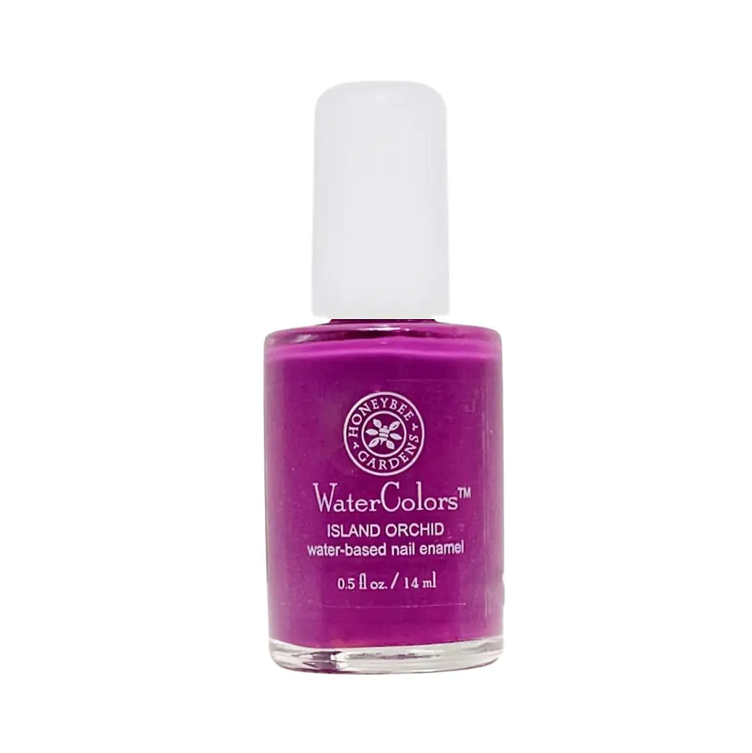 Honeybee Gardens Water-Based Nail Enamel - Island Orchid - The Peony Haus