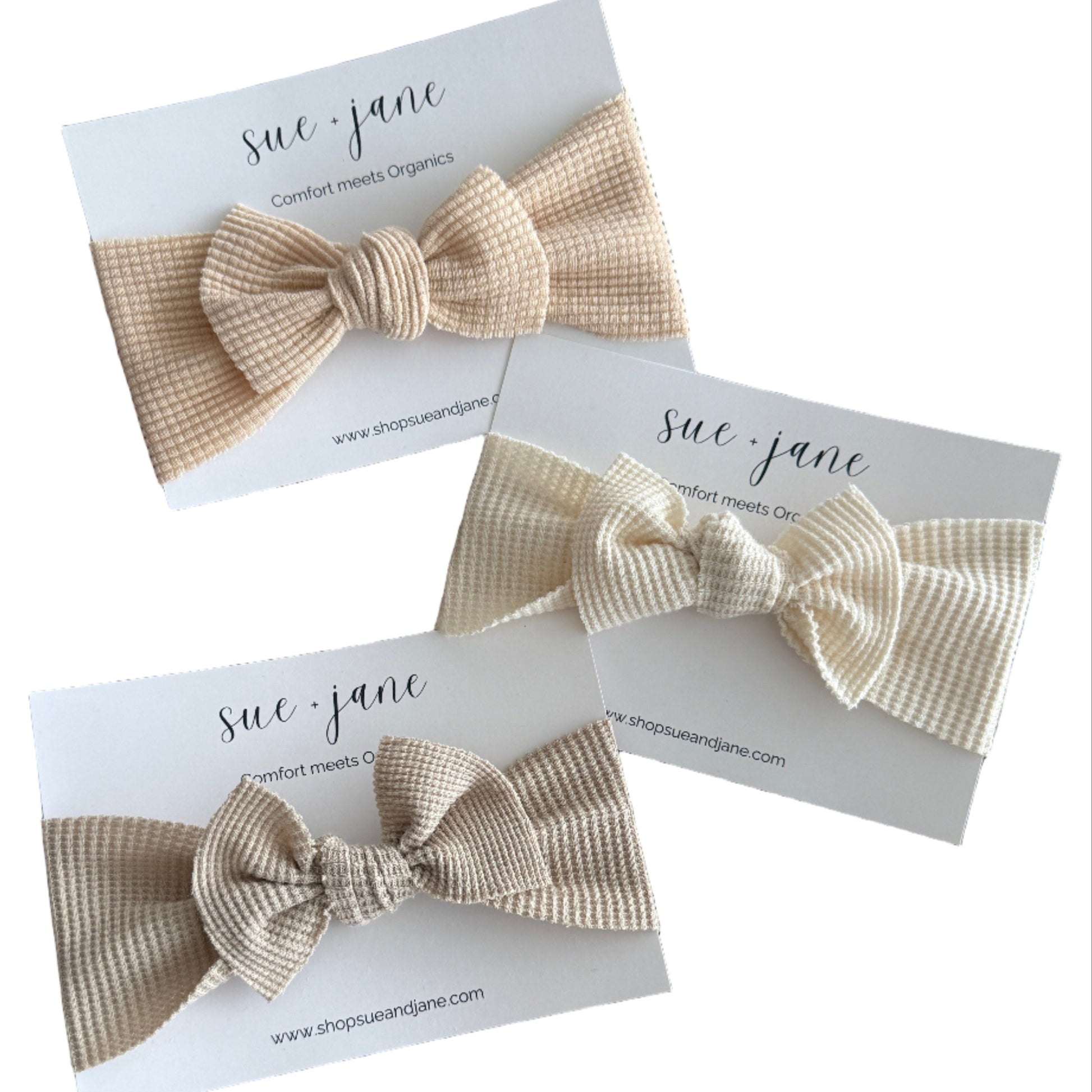 Organic Cotton Waffle Baby Headband | 0–2 Years - The Peony Haus