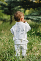 Good Vibes Quarter Zip French Terry Set - 95% Cotton