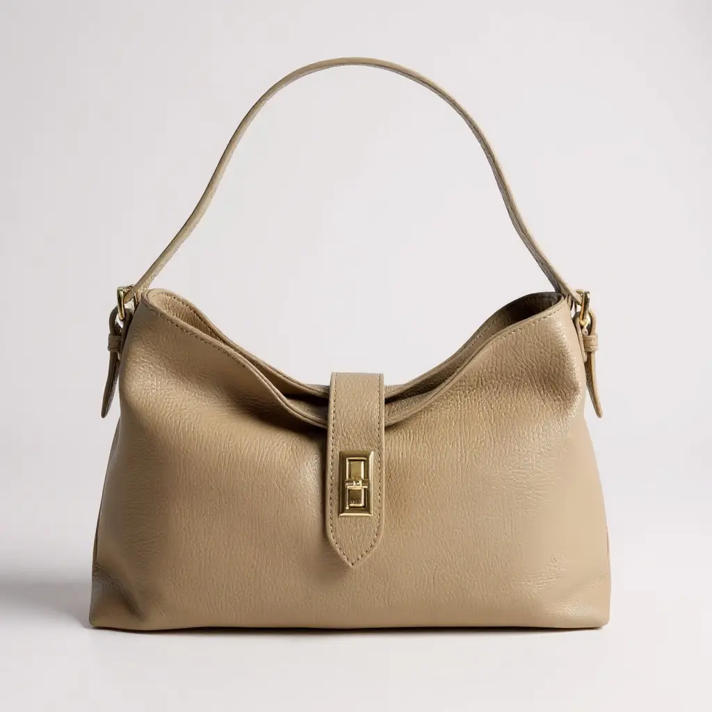 THE CLARA LEATHER SLOUCH BAG
