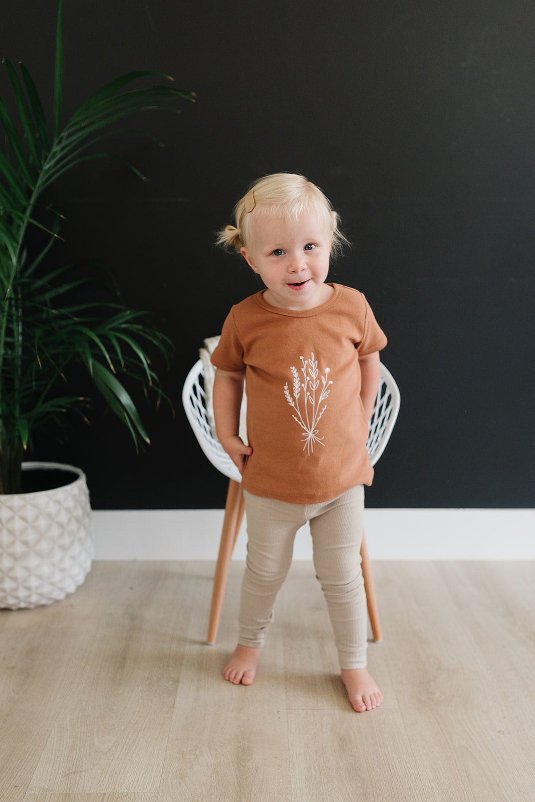 Oatmeal Organic Leggings - 95% Organic Cotton