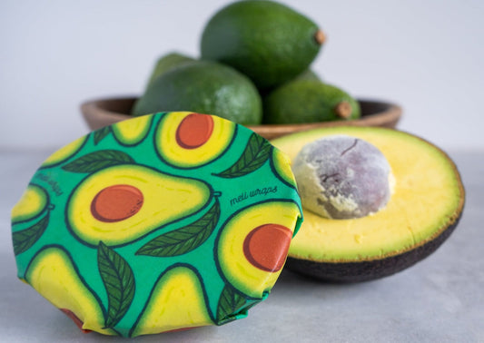 Beeswax Food Wrap - Avocado Print - The Peony Haus