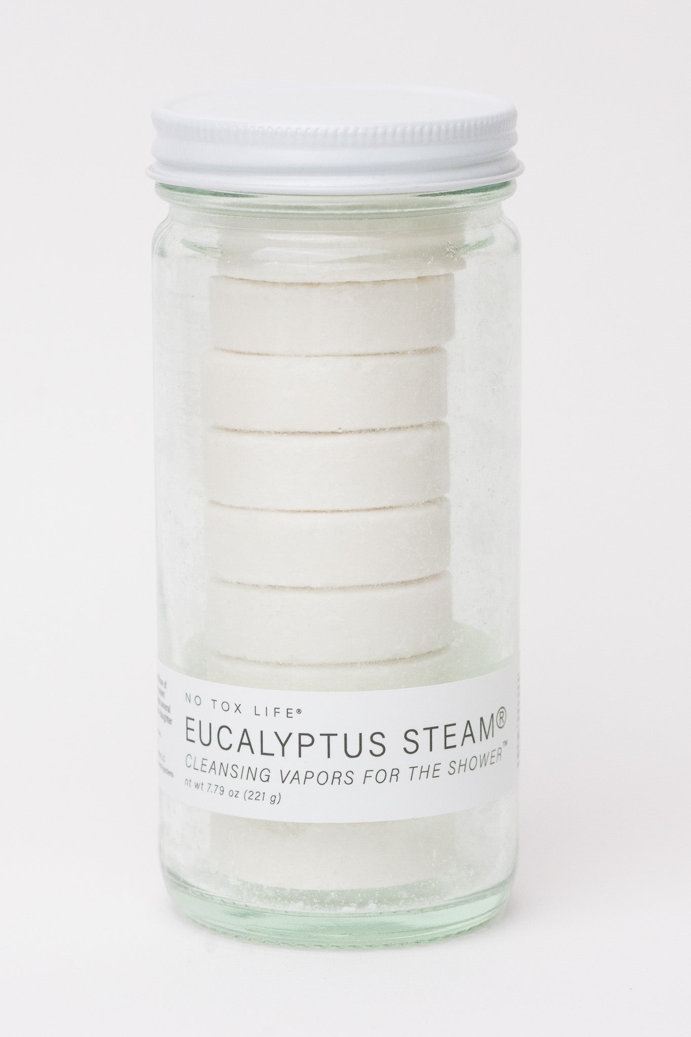 EUCALYPTUS STEAM® Cleansing vapors for the shower® - Normal Jar - No Tox Life®