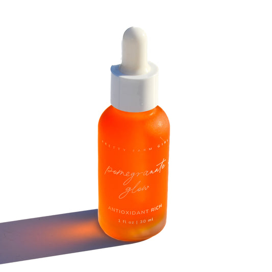 Pomegranate Glow Natural Skin Protecting Serum - The Peony Haus