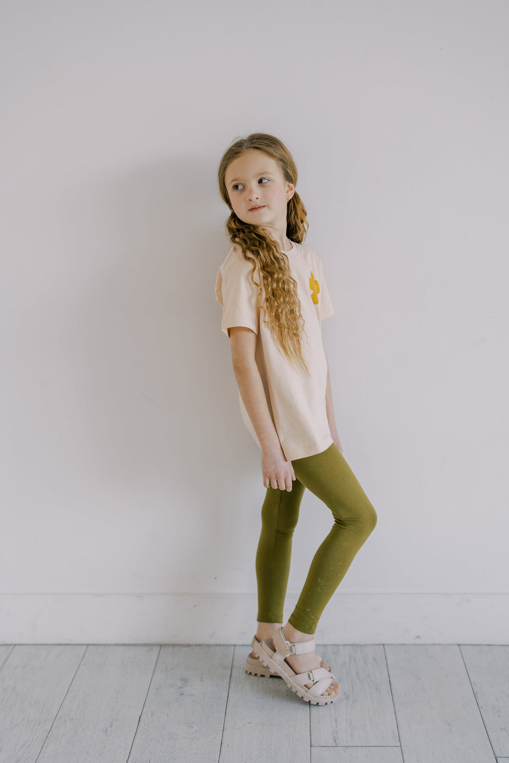 Baby Fir Green Leggings