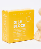DISH BLOCK® solid dish soap - 4.4 oz (125g) bar - Citrus Lemongrass - No Tox Life®