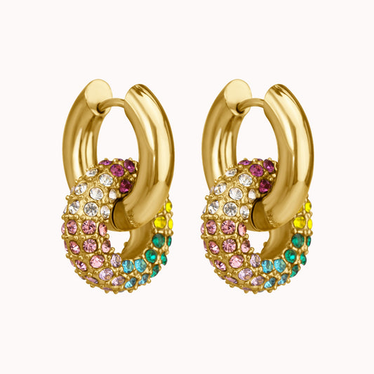 Donna Hoop Earrings - The Peony Haus
