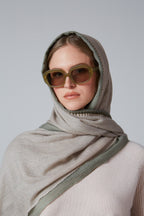 Andre Double Layered Stole Plain Scarf
