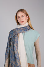 Double Layered Stole Printed Scarf Ali