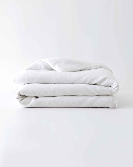 Stonewashed Linen Duvet Cover