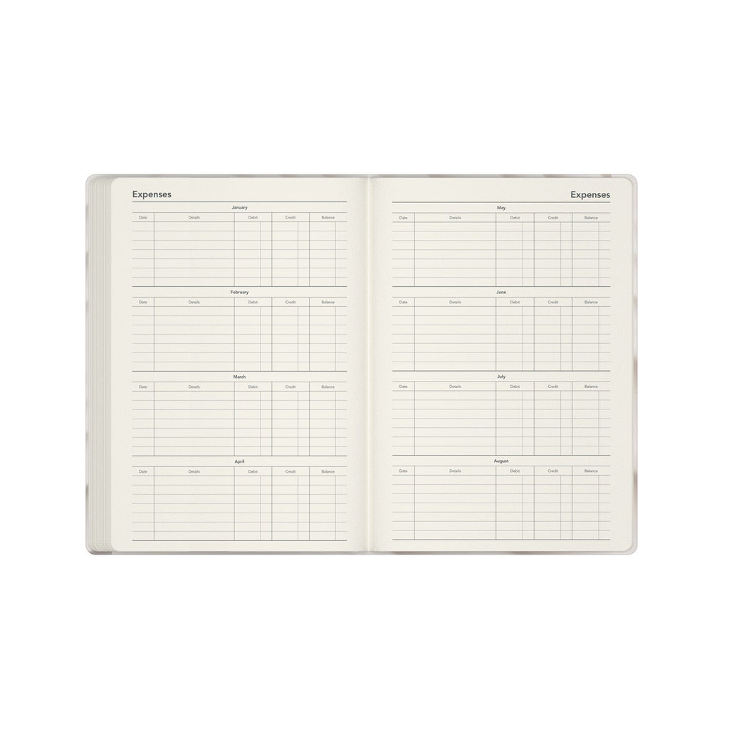Dimensional Surfaces - A5  Week-To-View - Diary - 2026 Calendar Year Planner