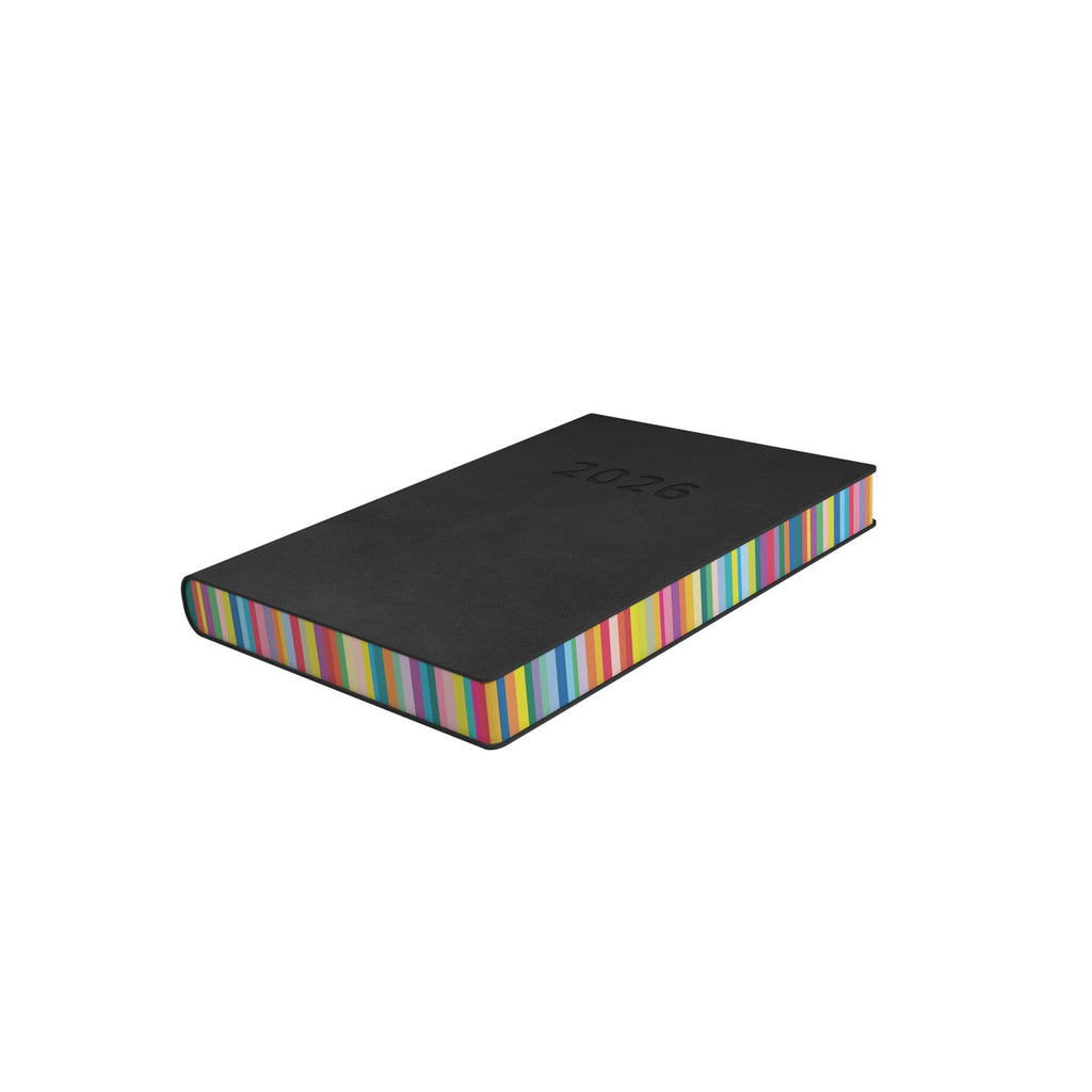 Edge Rainbow - A5 Day-To-Page Diary - 2026 Calendar Year Planner