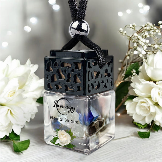 Eternal Blooms Crystal-Enhanced Oil Diffuser, Car Air Freshener, 8ml