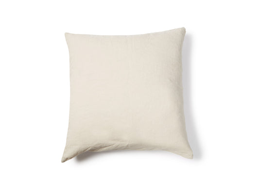 Washed Linen Cushion Cover-Natural