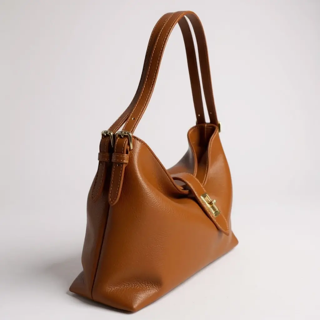 THE CLARA LEATHER SLOUCH BAG