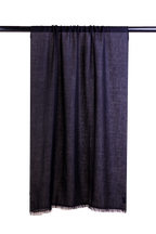 Black Classic Lightweight Women Cashmere Scarf