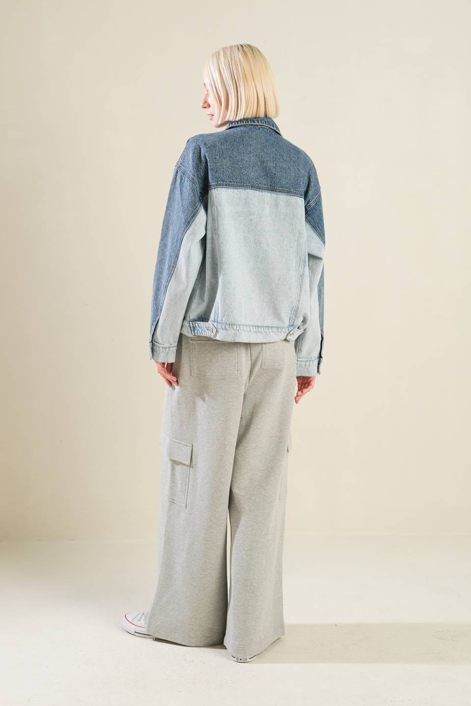 A BAR SONG DENIM JACKET - 90% Cotton