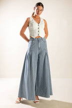 THE LILY'S SECRET DENIM VEST - 97% Cotton