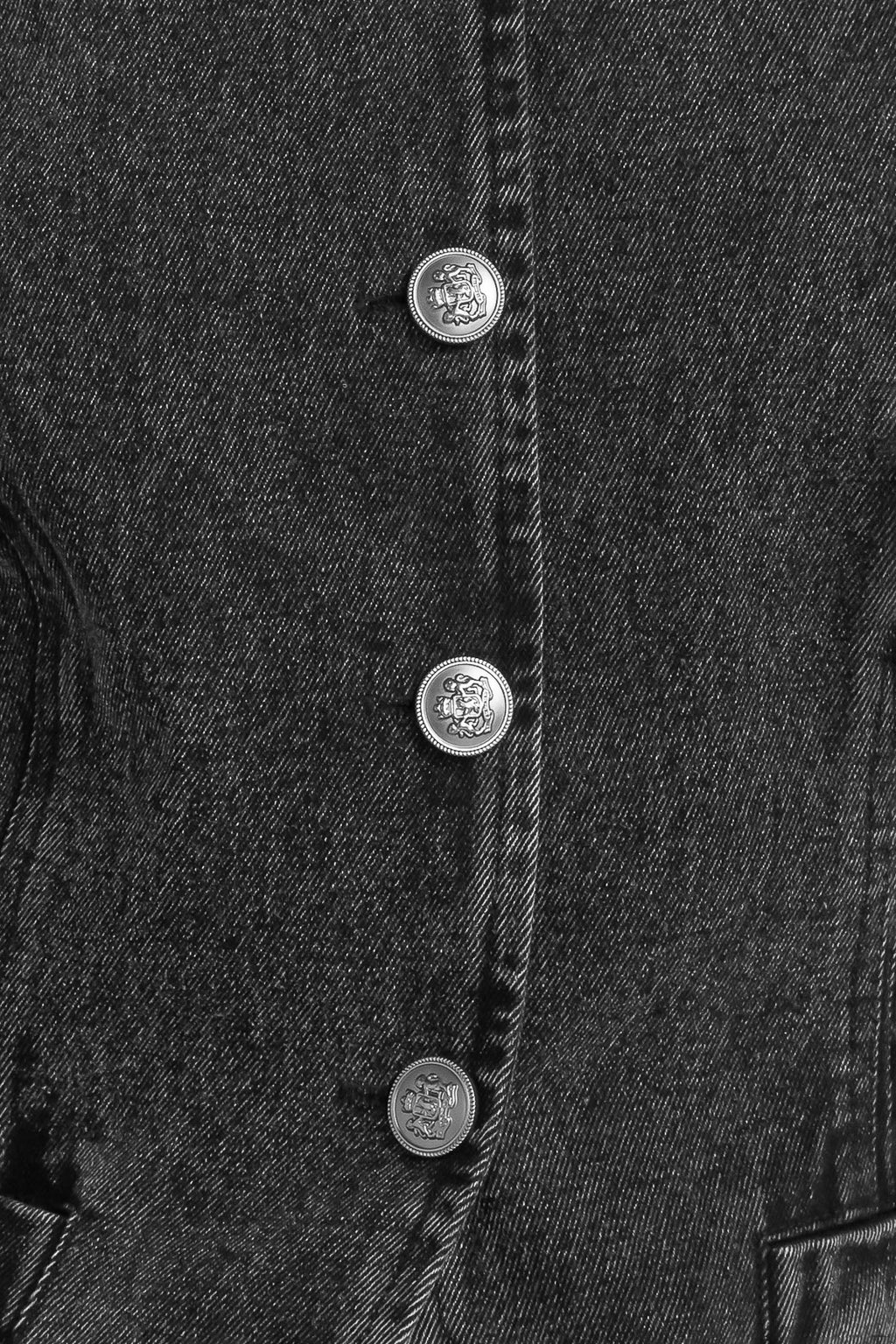 GRAPHITE MUSE DENIM JACKET - 90% Cotton