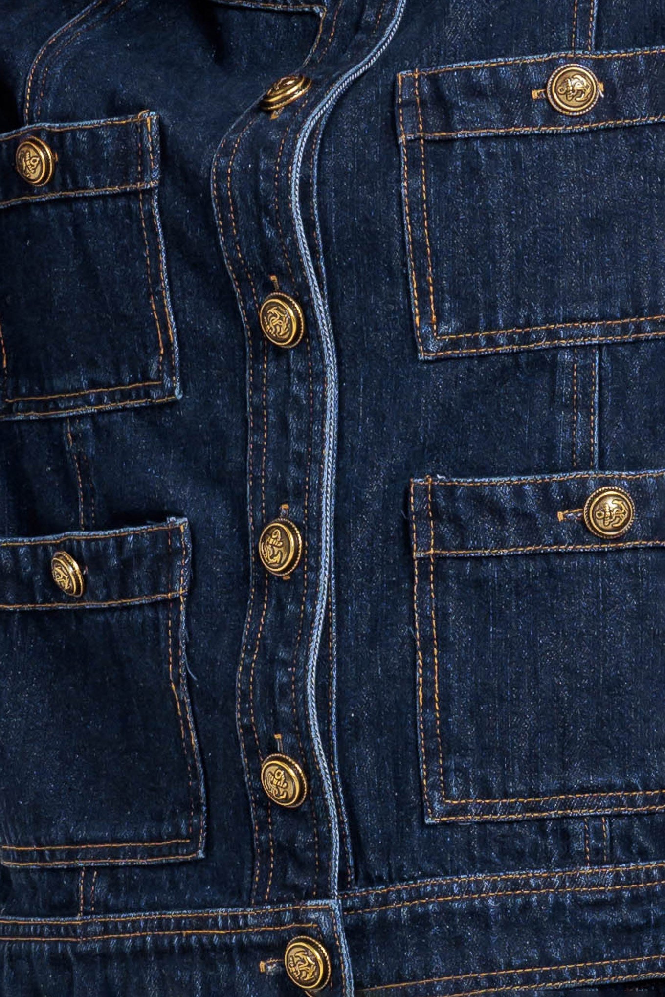 GLAM CODE DENIM JACKET - 90% Cotton