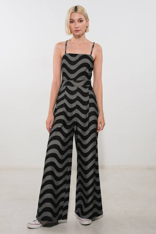 LET MY GUARD DOWN DENIM JUMPSUIT - 90% Cotton