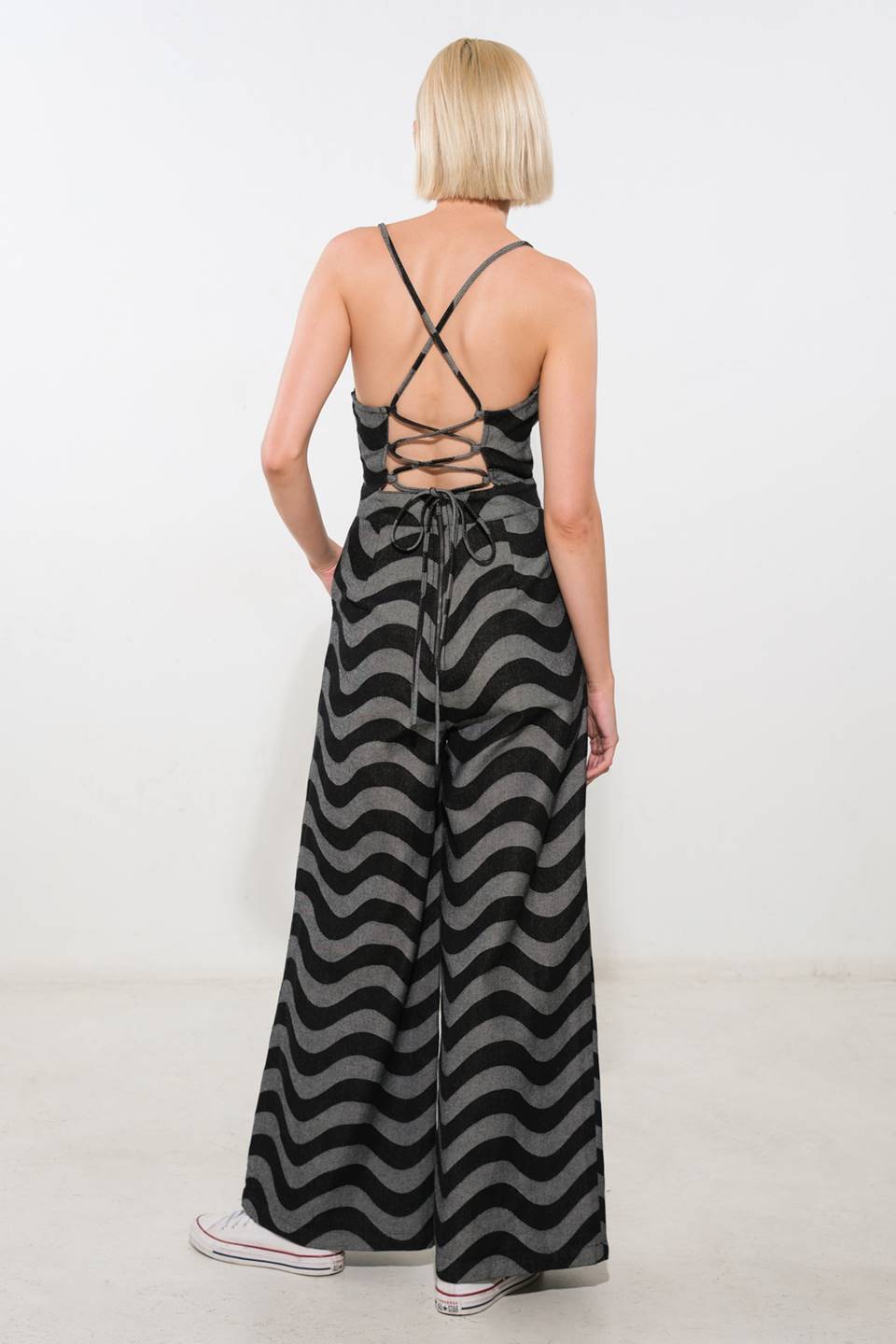 LET MY GUARD DOWN DENIM JUMPSUIT - 90% Cotton
