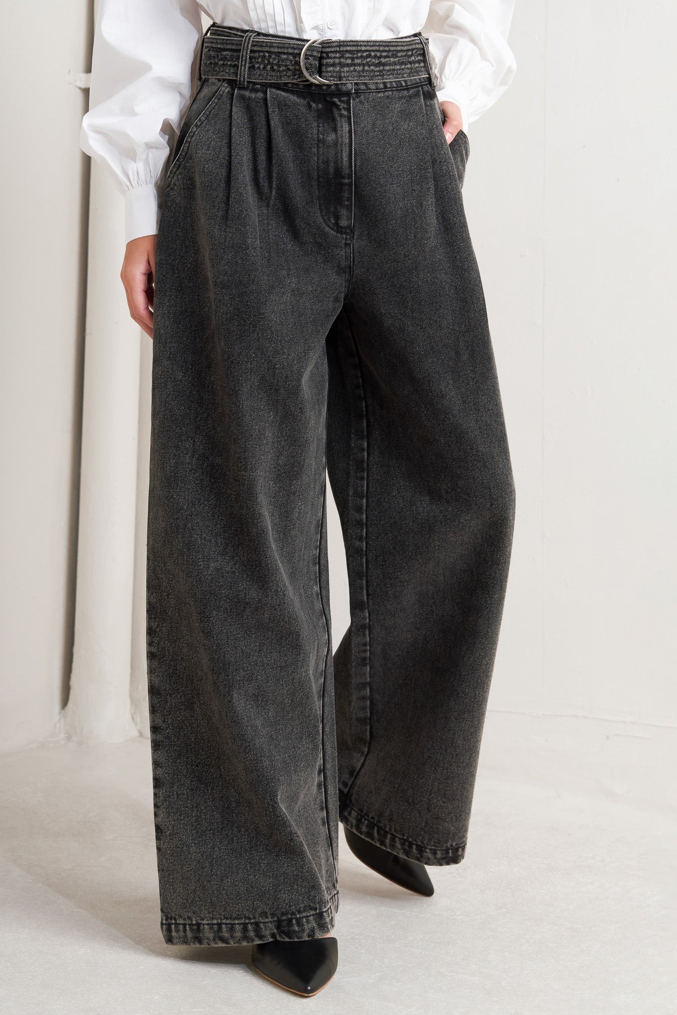 THINK OF ME DENIM PANTS