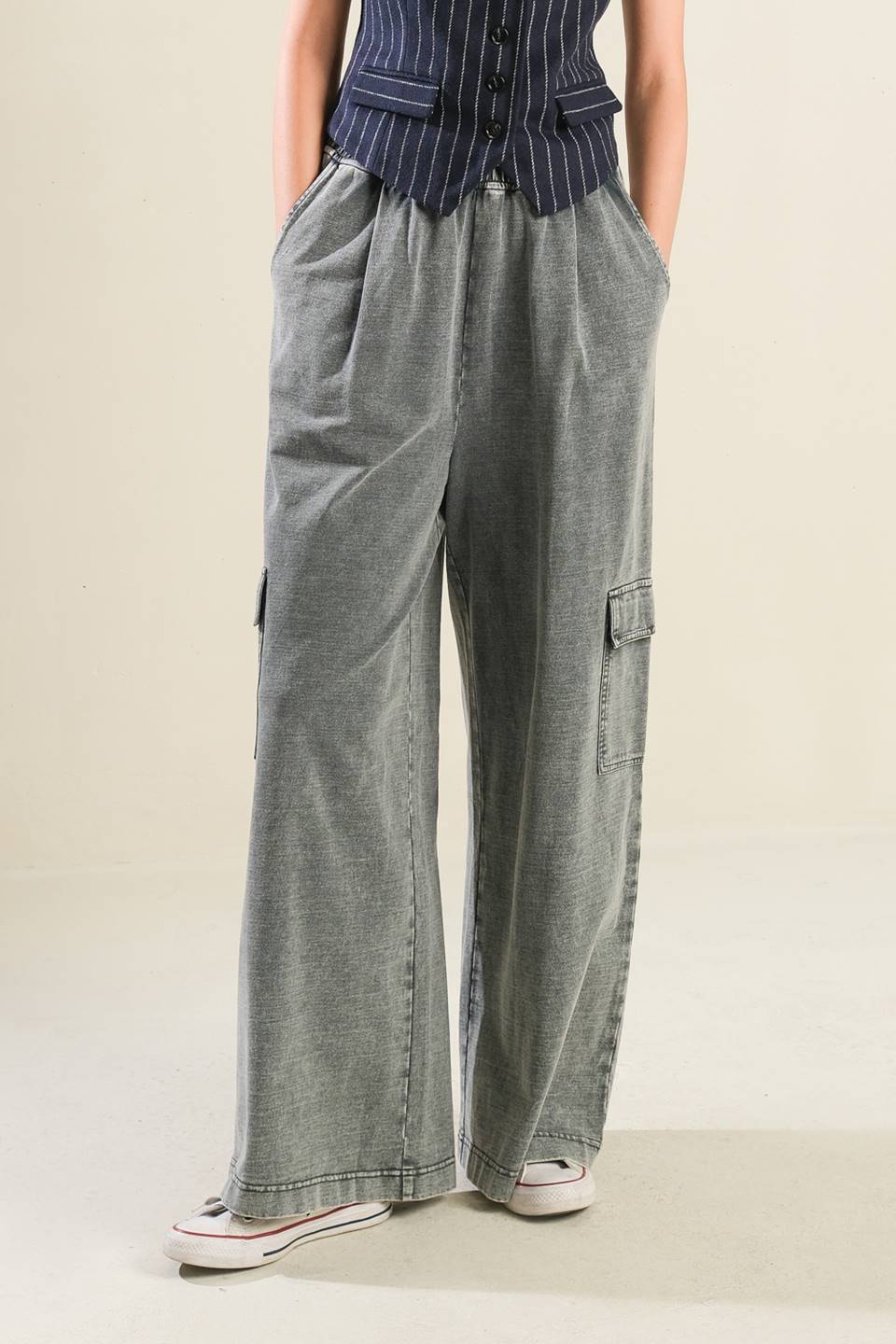 TOGETHER FOREVERMORE KNIT PANTS - 98% Cotton