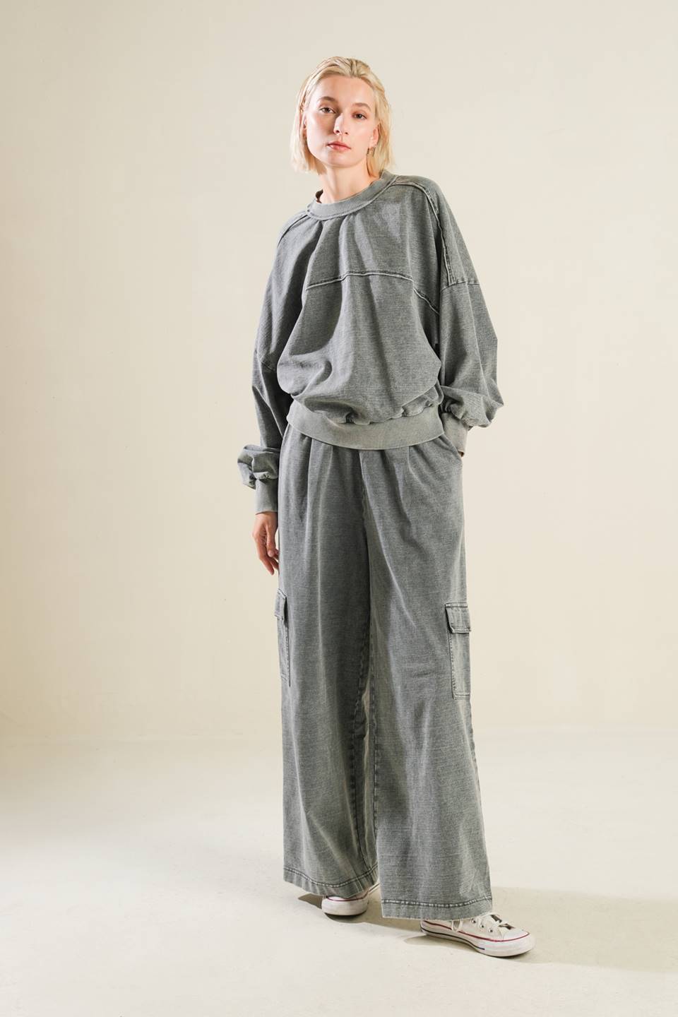 TOGETHER FOREVERMORE KNIT PANTS - 98% Cotton